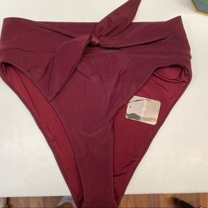 Brand new! Beach riot Emma ribbed bottoms